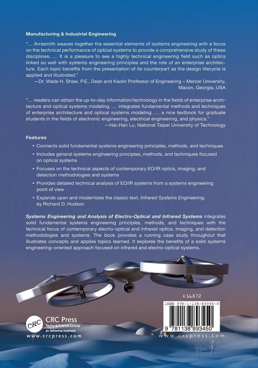 Produktbild: Systems Engineering and Analysis of Electro-Optical and Infrared Systems