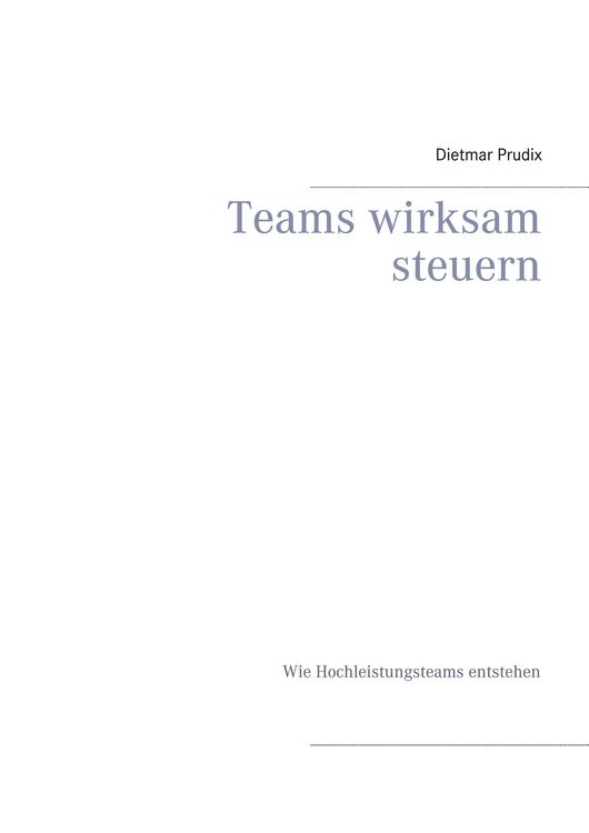 Produktbild: Teams wirksam steuern