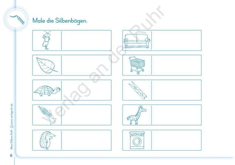 Produktbild: Mein Silben-Heft