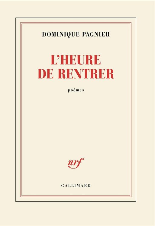 Produktbild: L'heure de rentrer : po&egrave;mes