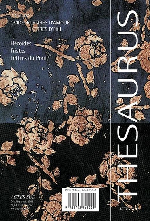 Produktbild: Lettres d'amour, lettres d'exil