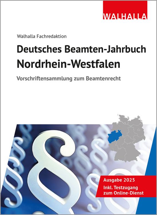 Produktbild: Deutsches Beamten-Jahrbuch Nordrhein-Westfalen 2025