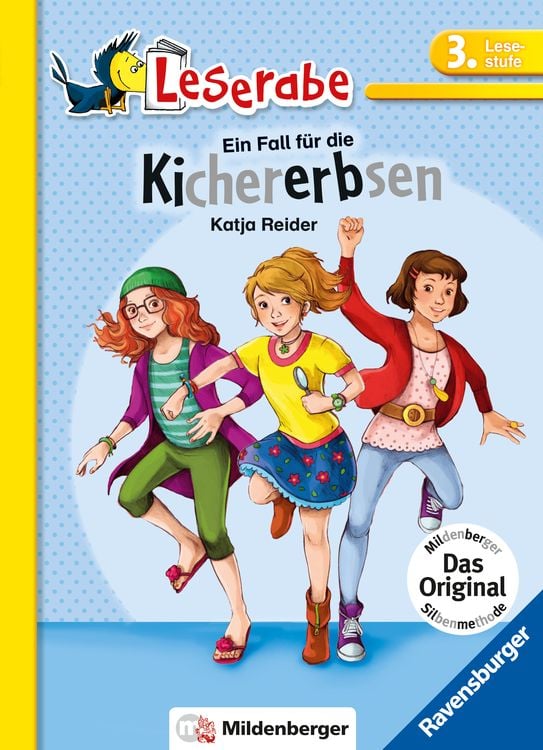 Produktbild: Leserabe mit Mildenberger Silbenmethode - Ein Fall für die Kichererbsen