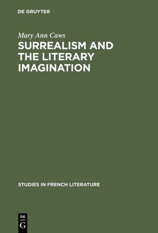 Produktbild: Surrealism and the literary imagination
