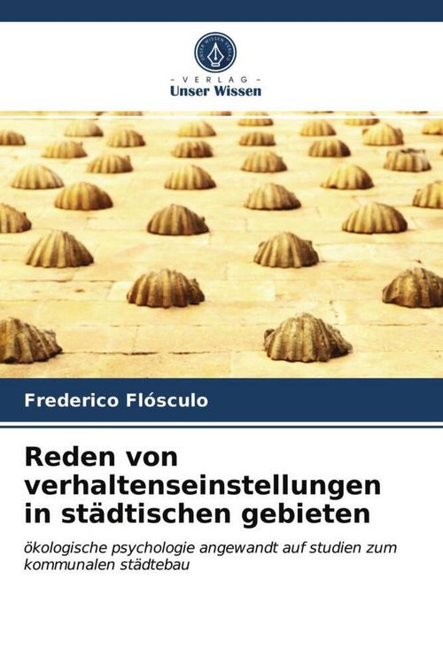 Produktbild: Reden von verhaltenseinstellungen in st&auml;dtischen gebieten