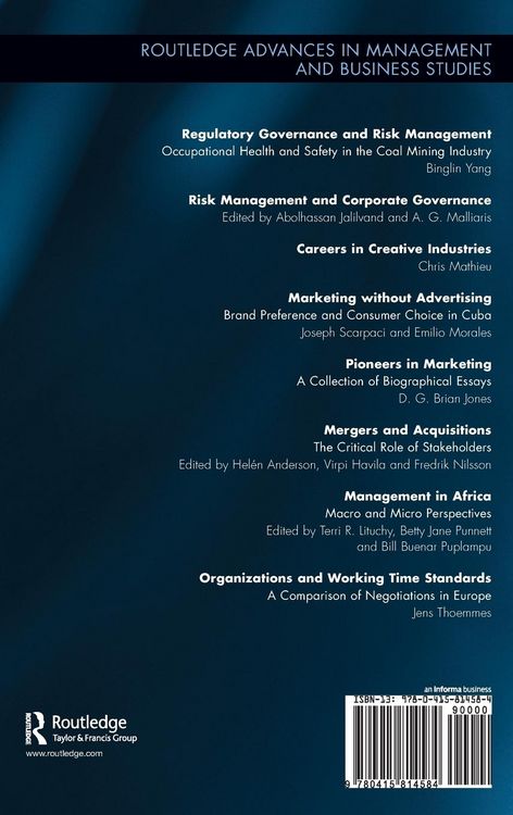 Produktbild: Organizations and Working Time Standards