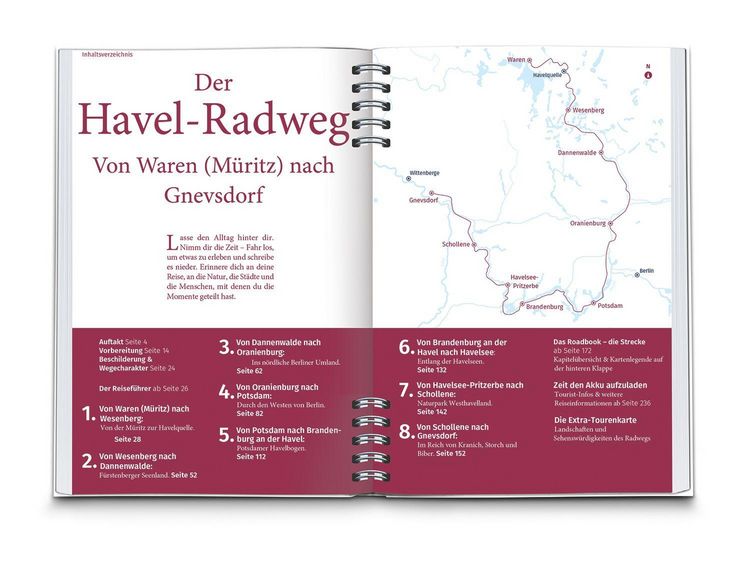 Produktbild: KOMPASS Radreisef&uuml;hrer Havel-Radweg