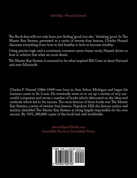Produktbild: The Master Key System