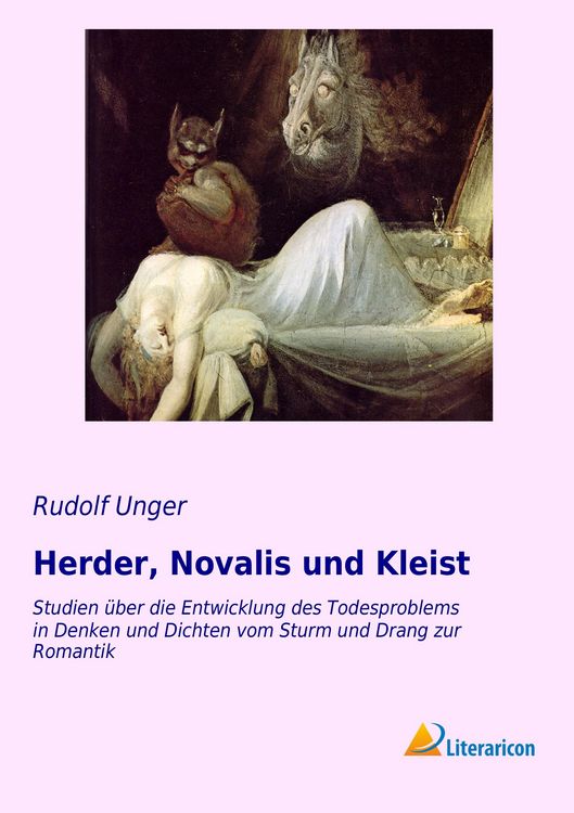 Produktbild: Herder, Novalis und Kleist