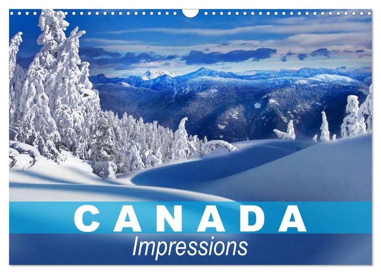 Produktbild: Canada Impressions (Wall Calendar 2026 DIN A3 landscape), CALVENDO 12 Month Wall Calendar
