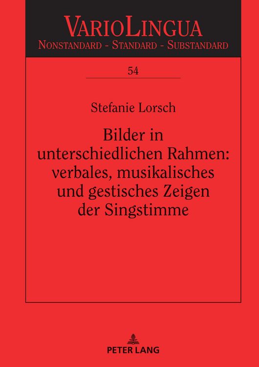 Produktbild: Bilder in unterschiedlichen Rahmen: verbales, musikalisches und gestisches Zeigen der Singstimme