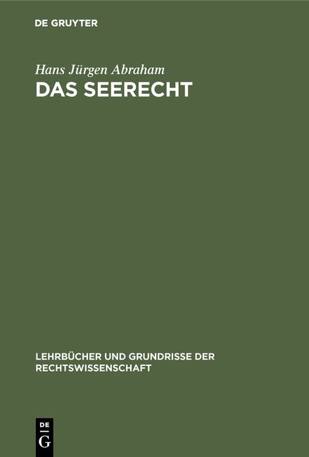 Produktbild: Das Seerecht