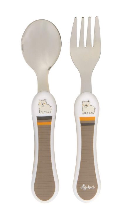 Produktbild: sigikid 25188 - Besteck-Set B&auml;r Honi Boni Vanilla
