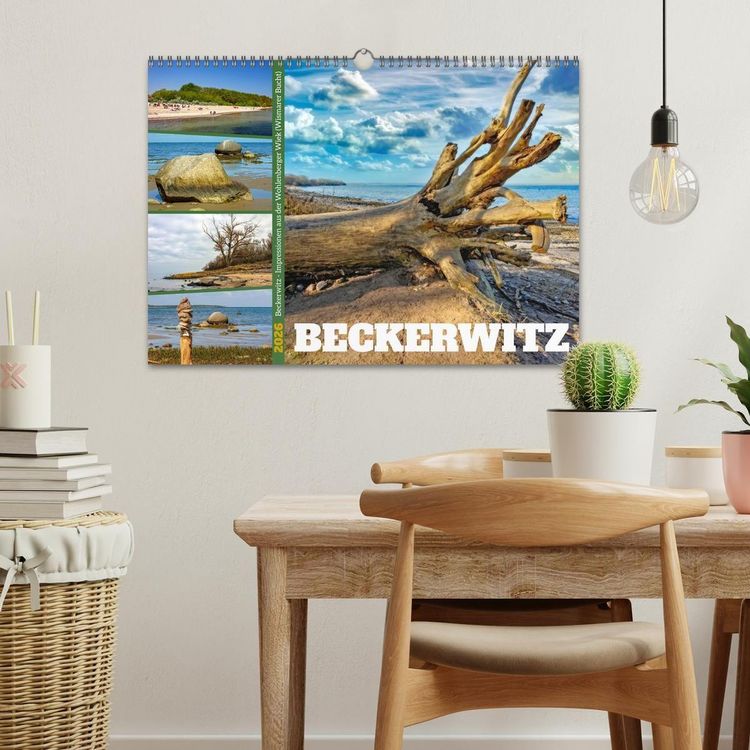 Produktbild: Beckerwitz - Impressionen aus der Wohlenberger Wiek (Wismarer Bucht) (Wandkalender 2026 DIN A3 quer), CALVENDO Monatskalender