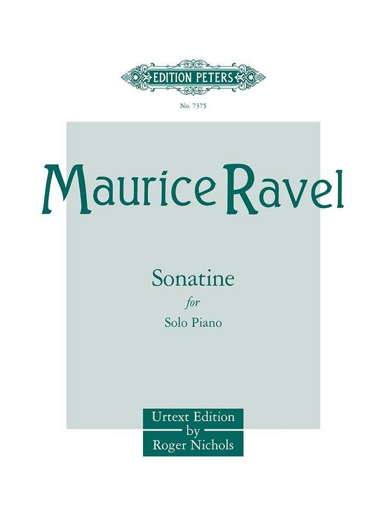 Produktbild: Ravel, M: Sonatine for Piano