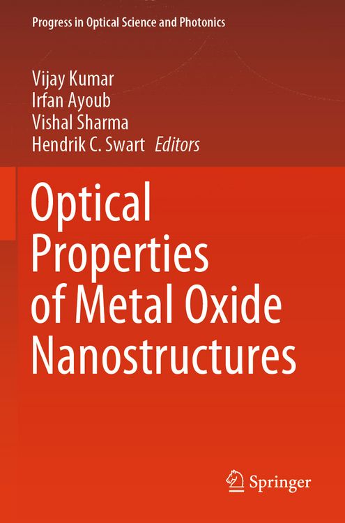 Produktbild: Optical Properties of Metal Oxide Nanostructures