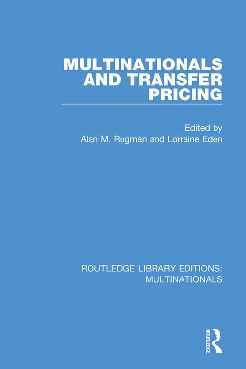 Produktbild: Multinationals and Transfer Pricing