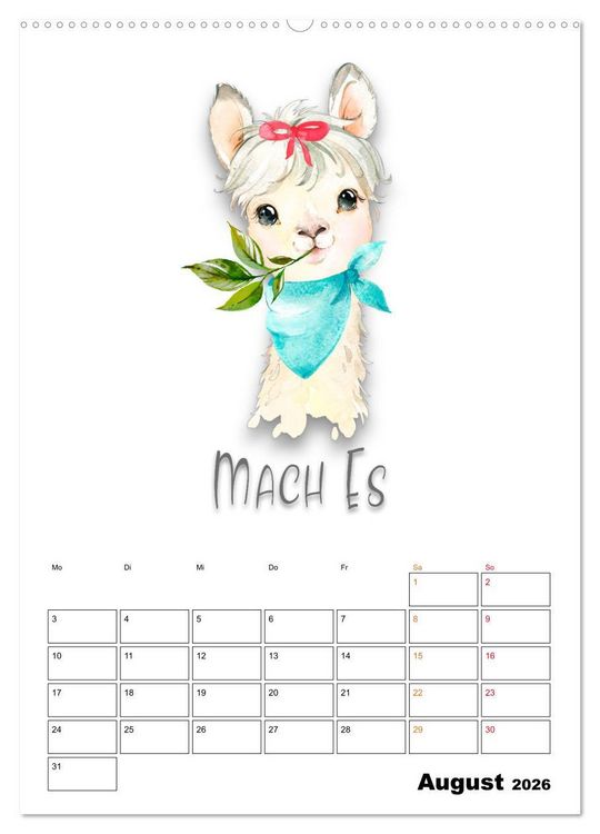 Produktbild: Bleib cool - Gute-Laune-Kalender (hochwertiger Premium Wandkalender 2026 DIN A2 hoch), Kunstdruck in Hochglanz
