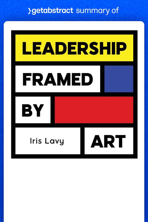 Produktbild: Summary of Leadership Framed by Art by Iris Lavy