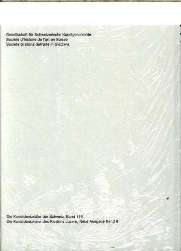 Produktbild: Die Kunstdenkm&auml;ler des Kantons Luzern, Neue Ausgabe Band II