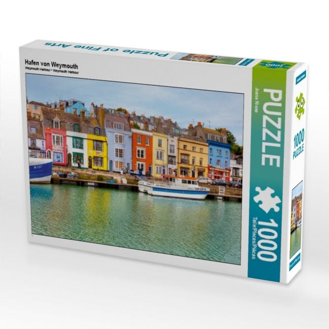 Produktbild: CALVENDO Puzzle Hafen von Weymouth | 1000 Teile Lege-Gr&ouml;&szlig;e 64x48cm Foto-Puzzle f&uuml;r gl&uuml;ckliche Stunden