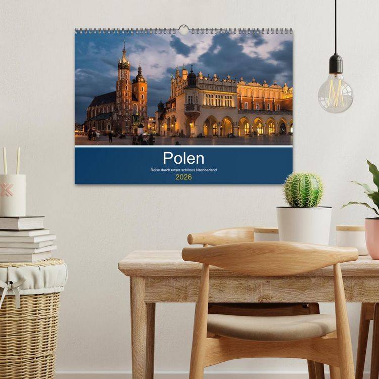 Produktbild: Polen - Reise durch unser sch&ouml;nes Nachbarland (Wandkalender 2026 DIN A3 quer), CALVENDO Monatskalender