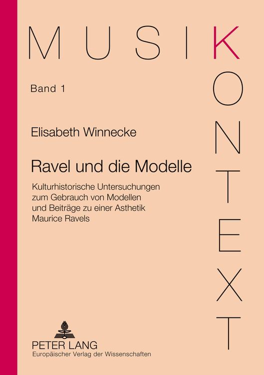 Bild vom Artikel Ravel und die Modelle vom Autor Elisabeth Winnecke