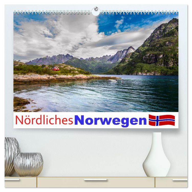 Produktbild: N&ouml;rdliches Norwegen (hochwertiger Premium Wandkalender 2026 DIN A2 quer), Kunstdruck in Hochglanz
