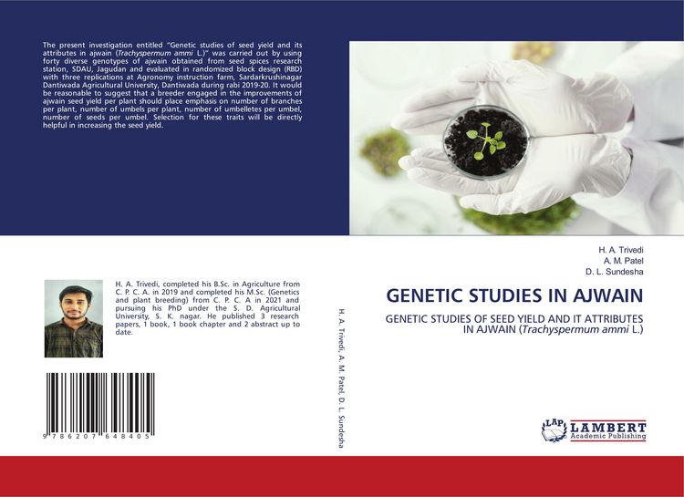 Produktbild: GENETIC STUDIES IN AJWAIN