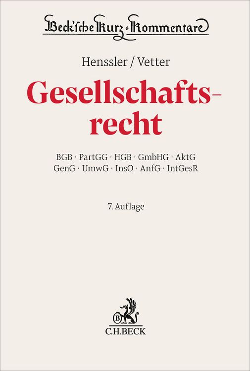 Produktbild: Gesellschaftsrecht