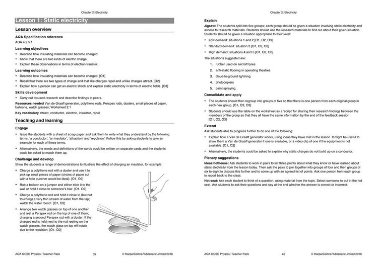 Produktbild: Aqa GCSE Physics 9-1 Teacher Pack