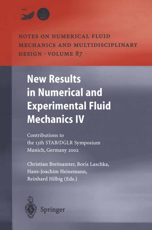 Produktbild: New Results in Numerical and Experimental Fluid Mechanics IV
