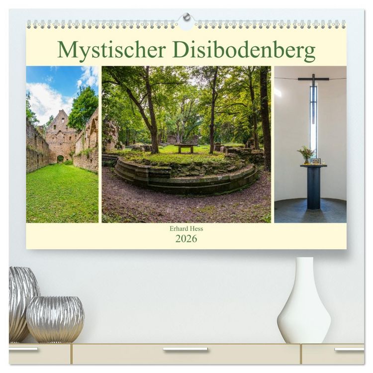 Produktbild: Mystischer Disibodenberg (hochwertiger Premium Wandkalender 2026 DIN A2 quer), Kunstdruck in Hochglanz
