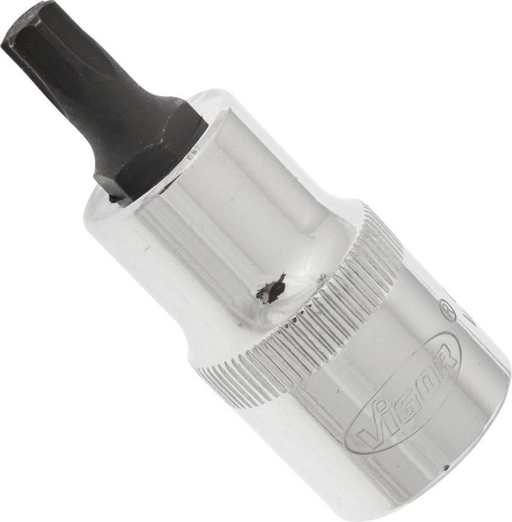 Produktbild: Vigor V2156 Innen-Sechsrund (TX) Steckschl&uuml;ssel-Bit-Einsatz T 45 1/2" (12.5 mm)