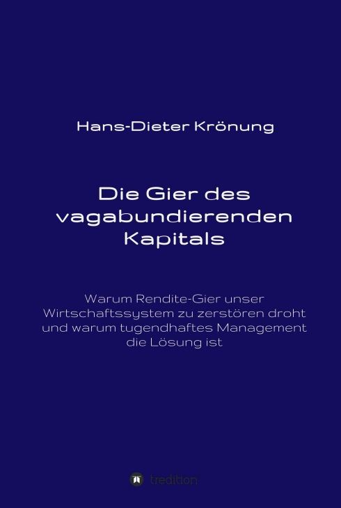 Produktbild: Die Gier des vagabundierenden Kapitals