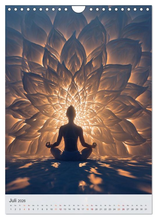 Produktbild: Spirituelle Reise (Wandkalender 2026 DIN A4 hoch), CALVENDO Monatskalender