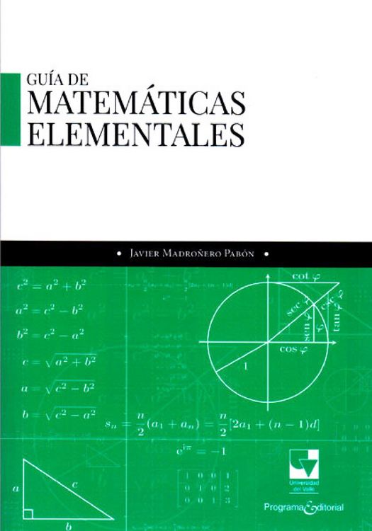 Produktbild: Gu&iacute;a de matem&aacute;ticas elementales