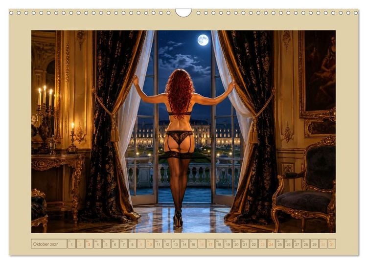 Produktbild: Sinnliche Tr&auml;umereien in Dessous (Wandkalender 2027 DIN A3 quer), CALVENDO Monatskalender
