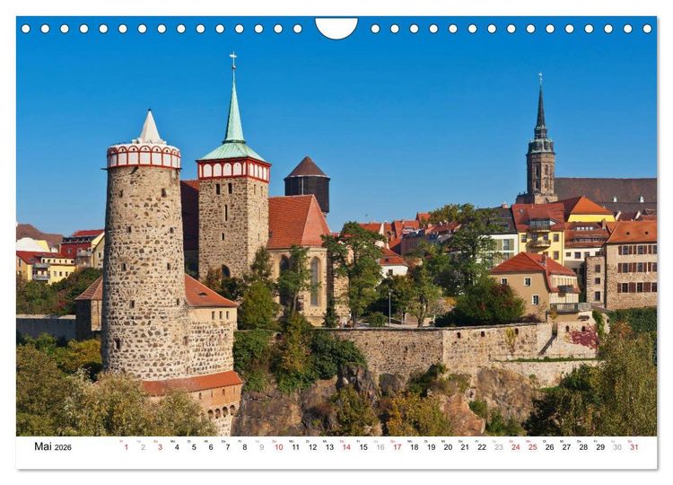 Produktbild: Sachsen (Wandkalender 2026 DIN A4 quer), CALVENDO Monatskalender