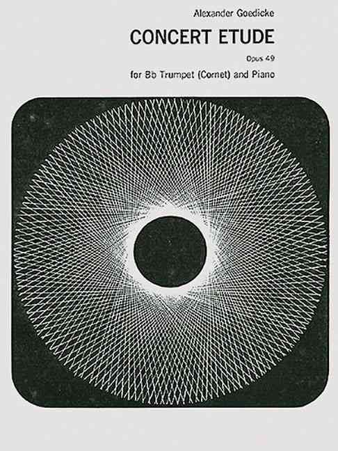Produktbild: Concert Etude Opus 49 for B-Flat Trumpet (Cornet) and Piano