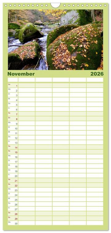 Produktbild: Familienplaner 2026 - Feldaisttal bei Pregarten mit 5 Spalten (Wandkalender, 21 x 45 cm) CALVENDO