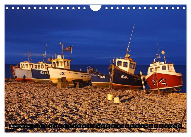 Produktbild: Cornwall - Devon Somerset Dorset (Wandkalender 2026 DIN A4 quer), CALVENDO Monatskalender