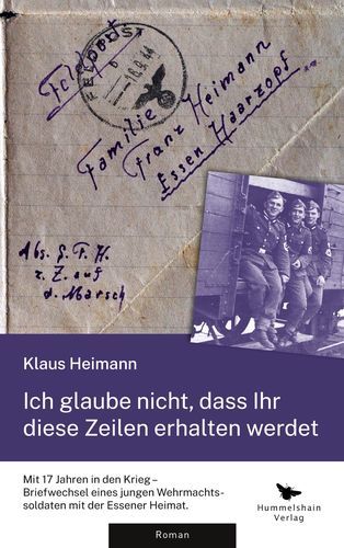 Produktbild: Ich glaube nicht, dass Ihr diese Zeilen erhalten werdet