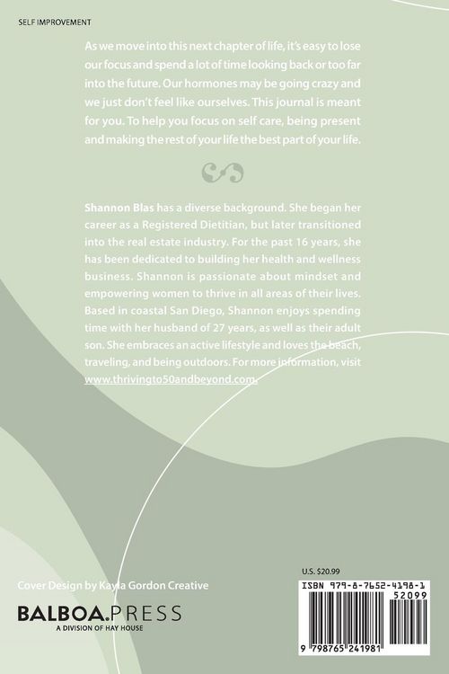 Produktbild: Thriving to 50 and Beyond Journal