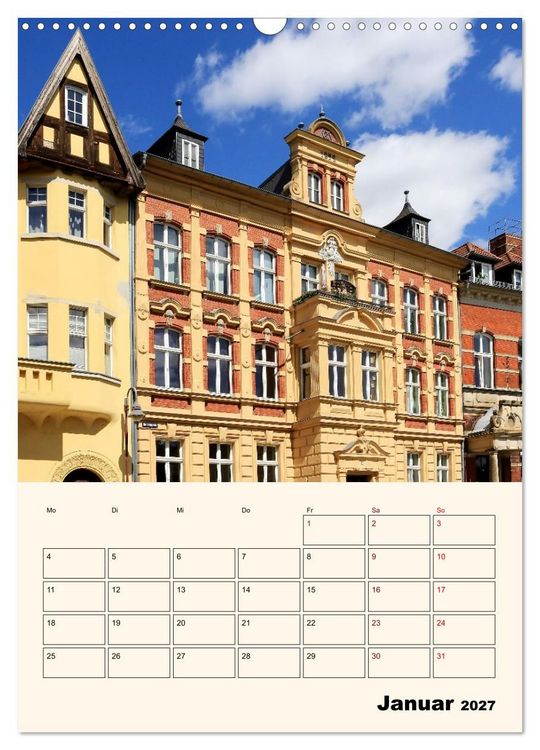 Produktbild: Luckau &ndash; Herz der Niederlausitz (Wandkalender 2027 DIN A3 hoch), CALVENDO Monatskalender