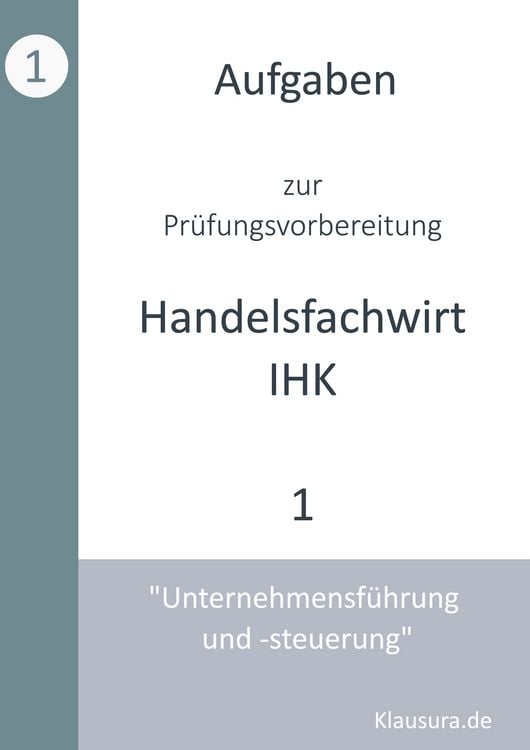 Produktbild: Aufgaben zur Pr&uuml;fungsvorbereitung gepr&uuml;fte Handelsfachwirte IHK