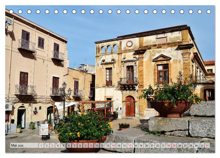 Produktbild: Sizilien - Insel zwischen zwei Kontinenten (Tischkalender 2026 DIN A5 quer), CALVENDO Monatskalender