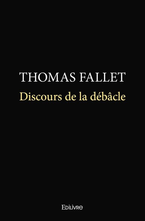 Produktbild: Discours de la debacle