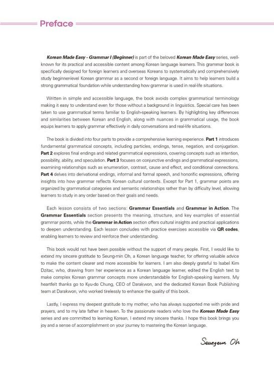 Produktbild: Korean Made Easy Grammar 1
