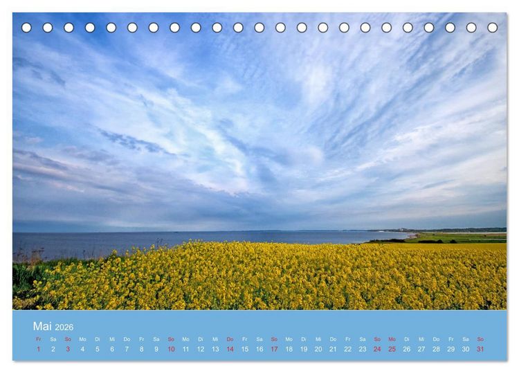 Produktbild: Kappeln und die Schleiregion (Tischkalender 2026 DIN A5 quer), CALVENDO Monatskalender